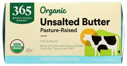 365 Everyday Value, Organic Butter Unsalted, 1 lb