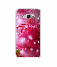 Amazon Brand - Solimo Designer Love UV Printed Soft Back Case Mobile Cover for Samsung Galaxy J2 Ace