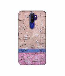 Amazon Brand - Solimo Designer Texture On Wall 3D Printed Hard Back Case Mobile Cover for Oppo A9 (2020)