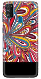 Amazon Brand - Solimo Designer Abstract 3D Printed Hard Back Case Mobile Cover for Samsung Galaxy M21 / M30s