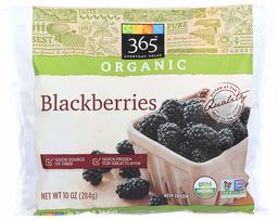 365 Everyday Value, Organic Blackberries, 10 oz, (Frozen)