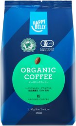 [Amazonブランド]Happy Belly オーガニックコーヒー 粉 350g