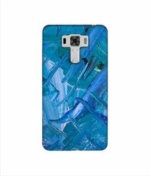 Amazon Brand - Solimo Designer Blue Paint 3D Printed Hard Back Case Mobile Cover for Asus Zenfone 3 Laser ZC551KL