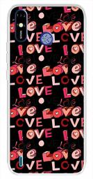 Amazon Brand - Solimo Designer Multicolor Poster Love Black Pattern Design Printed Soft Back Case Mobile Cover for Tecno Spark Go Plus