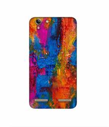 Amazon Brand - Solimo Designer Dark Multicolor Canvas 3D Printed Hard Back Case Mobile Cover for Lenovo Vibe K5 Plus