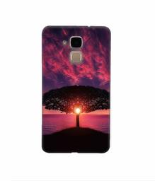 Amazon Brand - Solimo Designer Nature Digital Painting 3D Printed Hard Back Case Mobile Cover for Huawei Honor 5c