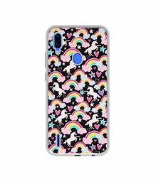 Amazon Brand - Solimo Designer Unicorn Texture UV Printed Soft Back Case Mobile Cover for Lava Z93