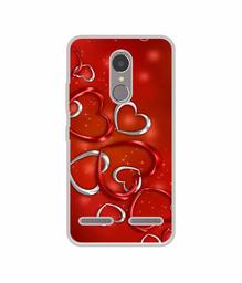 Amazon Brand - Solimo Designer Hearts UV Printed Soft Back Case Mobile Cover for Lenovo K6 Power