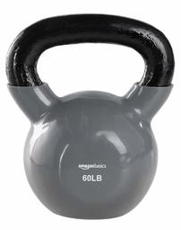 AmazonBasics Vinyl Kettlebell, IR92007-60LB