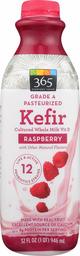 365 Everyday Value, Kefir Cultured Whole Milk Vitamin D, Raspberry, 32 fl oz