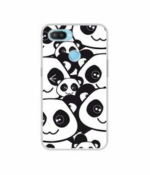 Amazon Brand - Solimo Designer Panda Texture UV Printed Soft Back Case Mobile Cover for Realme 2 Pro