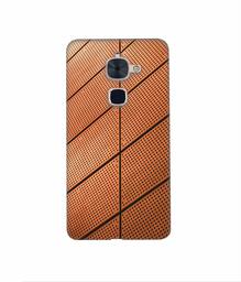 Amazon Brand - Solimo Designer Leather Texture 3D Printed Hard Back Case Mobile Cover for LeTV Le 2