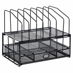 AmazonBasics Mesh Seven Slot File Organizer