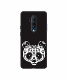 Amazon Brand - Solimo Designer Panda Illustrator 3D Printed Hard Back Case Mobile Cover for OnePlus 7T Pro