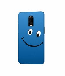 Amazon Brand - Solimo Designer Happy 3D Printed Hard Back Case Mobile Cover for OnePlus 6T