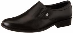 Nubeno Men's Black Leather Formal Shoes-7 UK (41 EU) (4060)