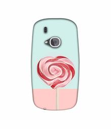 Amazon Brand - Solimo Designer Round Candy 3D Printed Hard Back Case Mobile Cover for Nokia 3310