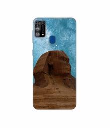 Amazon Brand - Solimo Designer Egypt 3D Printed Hard Back Case Mobile Cover for Samsung Galaxy M31