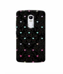 Amazon Brand - Solimo Designer Heart Texture 3D Printed Hard Back Case Mobile Cover for Lenovo Vibe X3