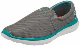 Bourge Men's D.Grey and Sea Green Sneakers-6 UK (40 EU) (7 US) (Reef-15)