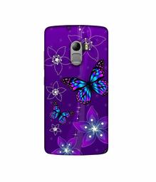 Amazon Brand - Solimo Designer Butterflies 3D Printed Hard Back Case Mobile Cover for Lenovo K4 Note