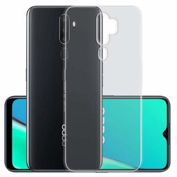 Amazon Brand - Solimo Mobile Cover for Oppo A9 (2020) (Soft & Flexible Back Case), Transparent