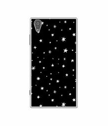 Amazon Brand - Solimo Designer Sperking Stars UV Printed Soft Back Case Mobile Cover for Sony Xperia XA1 Plus