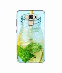 Amazon Brand - Solimo Designer Lemon Juice 3D Printed Hard Back Case Mobile Cover for Asus Zenfone 3 Max ZC553KL