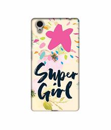 Amazon Brand - Solimo Designer Super Girl 3D Printed Hard Back Case Mobile Cover for Vivo Y51L