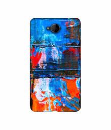 Amazon Brand - Solimo Designer Multicolor Wax On Canvas 3D Printed Hard Back Case Mobile Cover for Microsoft Lumia 650