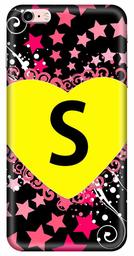 Amazon Brand - Solimo Designer Heart Pattern Alphabet-S 3D Printed Hard Back Case Mobile Cover for Apple iPhone 6s Plus