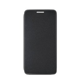 Amazon Brand - Solimo Flip Leather Mobile Cover (Soft & Flexible Back case) for OnePlus 6 (Black)