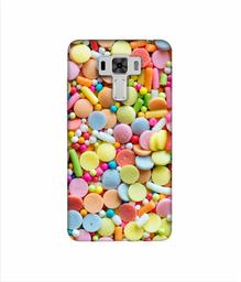 Amazon Brand - Solimo Designer Candies 3D Printed Hard Back Case Mobile Cover for Asus Zenfone 3 Laser ZC551KL