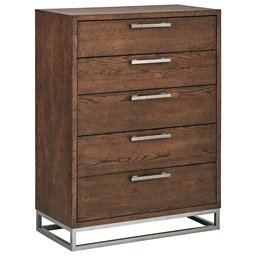 Amazon Brand – Stone & Beam Glenwood Industrial Metal Chest of Drawers, 52