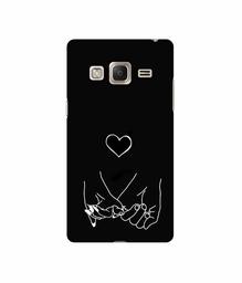 Amazon Brand - Solimo Designer Holding Hands 3D Printed Hard Back Case Mobile Cover for Samsung Z3