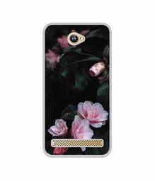 Amazon Brand - Solimo Designer Dark Flowers Photography UV Printed Soft Back Case Mobile Cover for 10.or D2