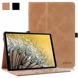 Case for Samsung Galaxy Tab A 10.1 2019 T510 T515 Premium Real Leather Business Case Stand Cover with Auto Sleep/Wake Function Brown