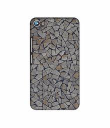 Amazon Brand - Solimo Designer Marble Pices 3D Printed Hard Back Case Mobile Cover for Micromax Canvas Fire 4 A107