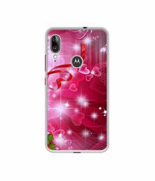 Amazon Brand - Solimo Designer Love UV Printed Soft Back Case Mobile Cover for Motorola Moto E6s