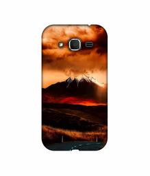 Amazon Brand - Solimo Designer Volcano 3D Printed Hard Back Case Mobile Cover for Samsung Galaxy Core Prime