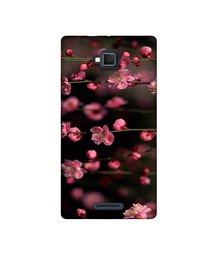 Amazon Brand - Solimo Designer Pink Flowers UV Printed Soft Back Case Mobile Cover for Lava A82