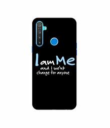 Amazon Brand - Solimo Designer Quotes 3D Printed Hard Back Case Mobile Cover for Realme 5 / Realme 5s / Realme 5i