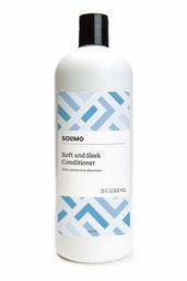 Brand - Solimo Soft & Sleek Conditioner for Dry or Damaged Hair, 28 Fluid Ounce