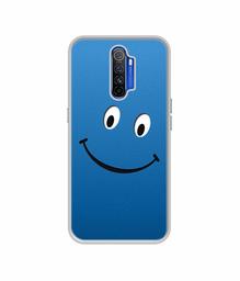 Amazon Brand - Solimo Designer Happy UV Printed Soft Back Case Mobile Cover for Oppo Reno Ace/Realme X2 Pro