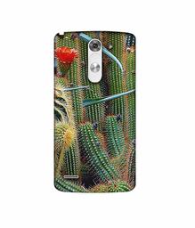 Amazon Brand - Solimo Designer Cactus 3D Printed Hard Back Case Mobile Cover for LG G3 Stylus D690