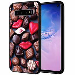 Amazon Brand - Solimo Designer Hearts Printed Hard Back Case Mobile Cover for Samsung Galaxy S10 (D312)