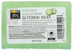 365 Everyday Value, Glycerin Soap, Cucumber, 4 oz