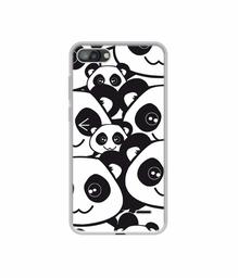 Amazon Brand - Solimo Designer Panda Texture UV Printed Soft Back Case Mobile Cover for I Kall K1