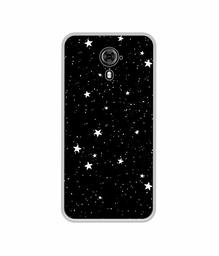 Amazon Brand - Solimo Designer Stars UV Printed Soft Back Case Mobile Cover for Micromax Yu Yureka Black