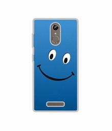 Amazon Brand - Solimo Designer Happy UV Printed Soft Back Case Mobile Cover for Gionee S6s